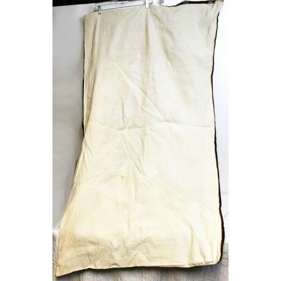 Vtg 1976 IER Handmade Wool Needlepoint 5' Floor Covering Rug Flower Brown Square - Picture 9 of 9